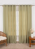 Solid colors 100% cotton curtain for Living Room and  Bed Room - Room darkening - Red, Grey, White, Yellow, Blue, Green, Orange - Single Panel