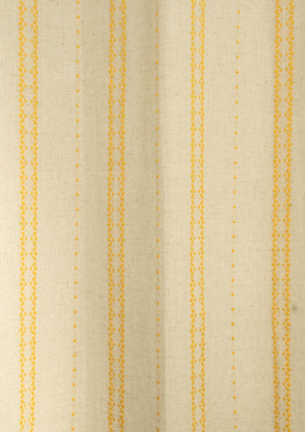 Aster minimal design Linen curtain for living room and Bed Room - Room darkening - Brown - Single Panel