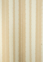 Caramel minimal design 100% cotton curtain for living room - Room darkening - Cream - Single panel