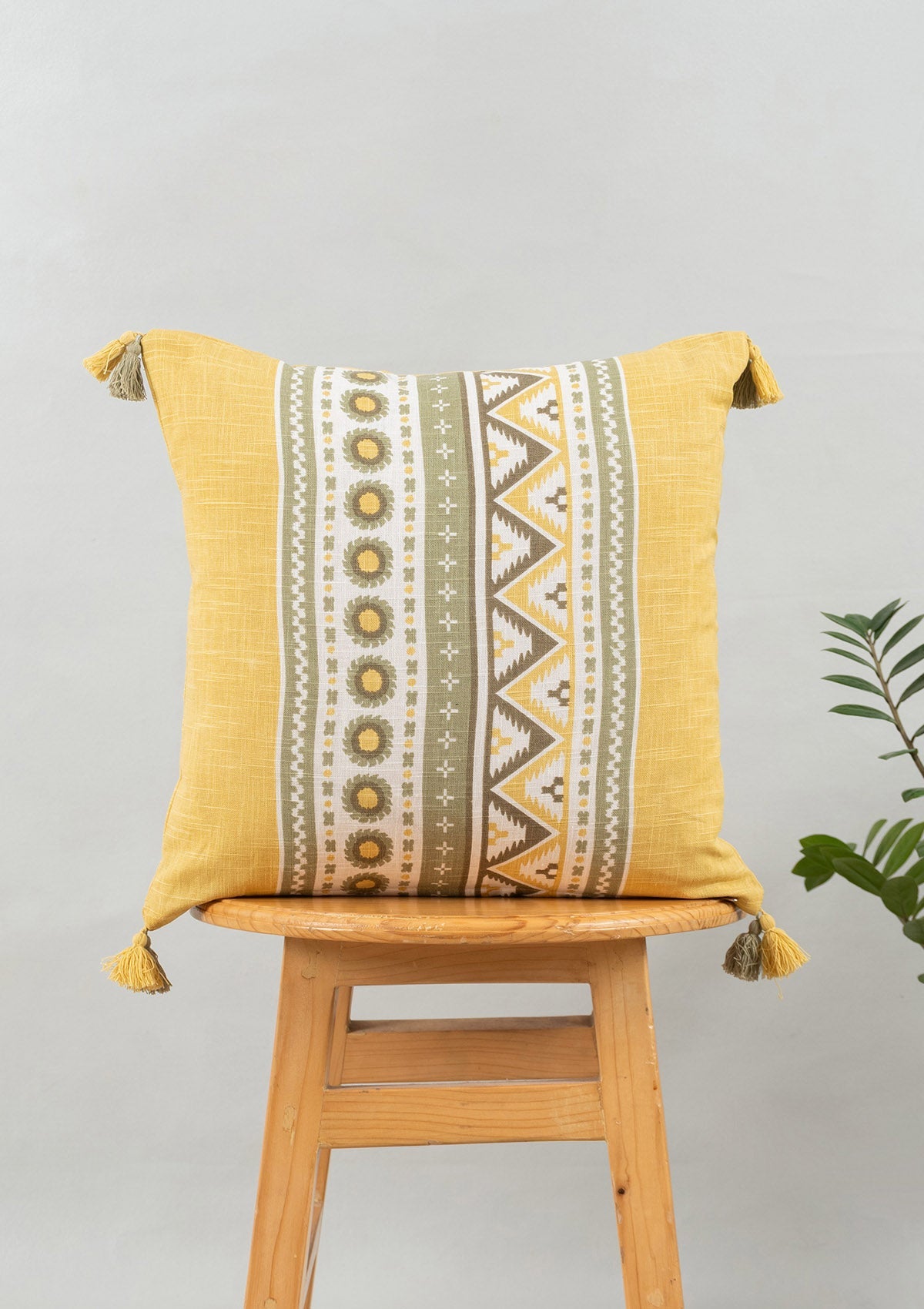 nadar-100-cotton-aari-work-geometric-design-cushion-cover-for-sofa-yellow