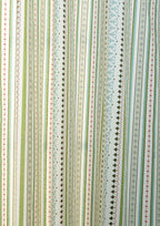 Palace Pillars Geometric printed 100% Cotton Curtain for Living Room and Bedroom - Room Darkening - Multicolor