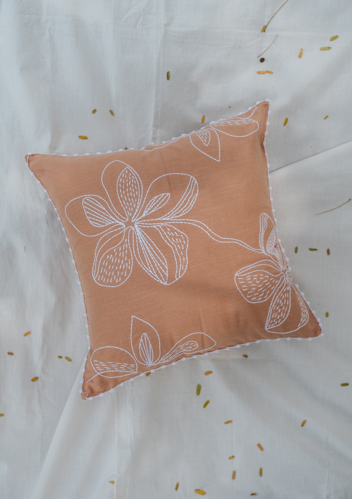 embrose-100-cotton-aari-work-floral-design-cushion-cover-for-sofa-rust