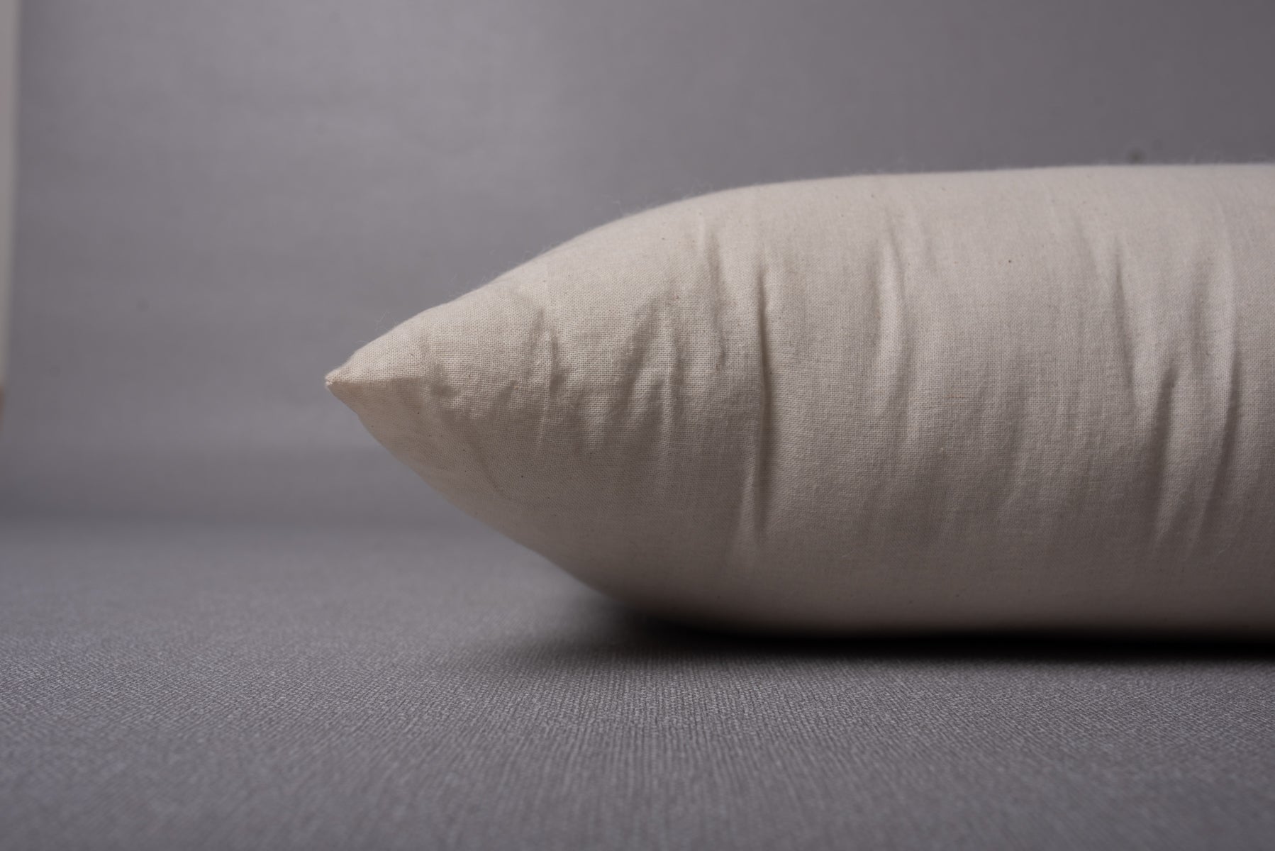 Cushion Filler with Man Made Fiber Filling and Cotton Cover - Lumbar (12" x 20")