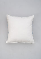 Voyage decorative embroidered 100% cotton cushion cover for sofa - Night Blue
