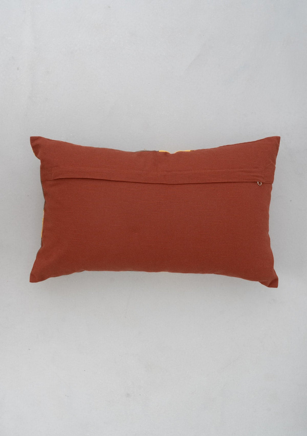 Kutch Patchwork 100% cotton decorative cushion cover for sofa - Green