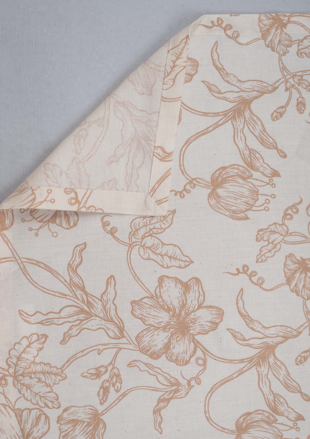 French Farmhouse Flat Sheet - Beige