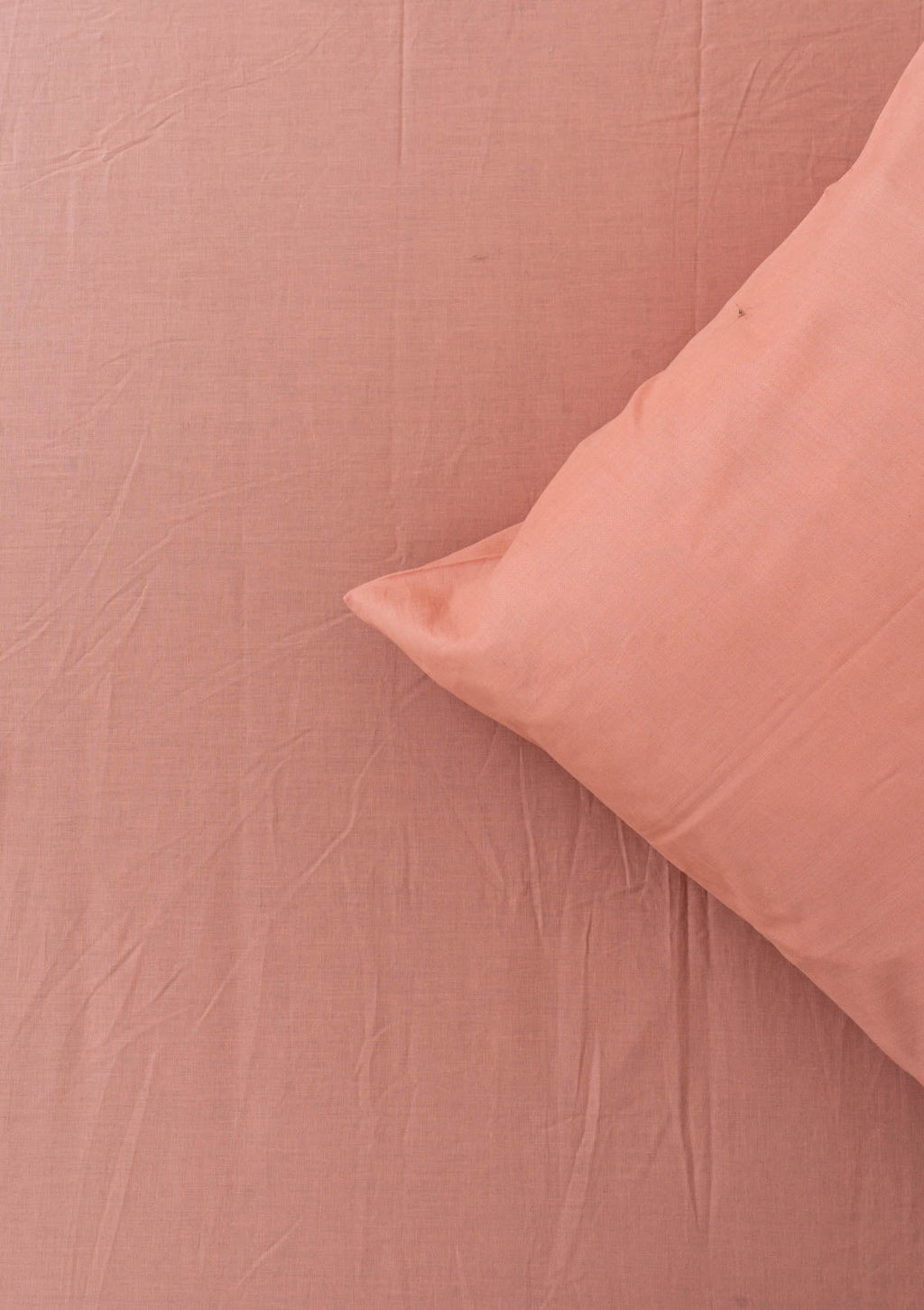 Solid colors dyed 100% cotton soft feel Flat sheets with pillow covers - Rust, Royal Blue, Lavender